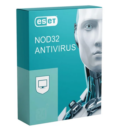 [124002001] ESET NOD 32  Antivirus 1 an 1 poste